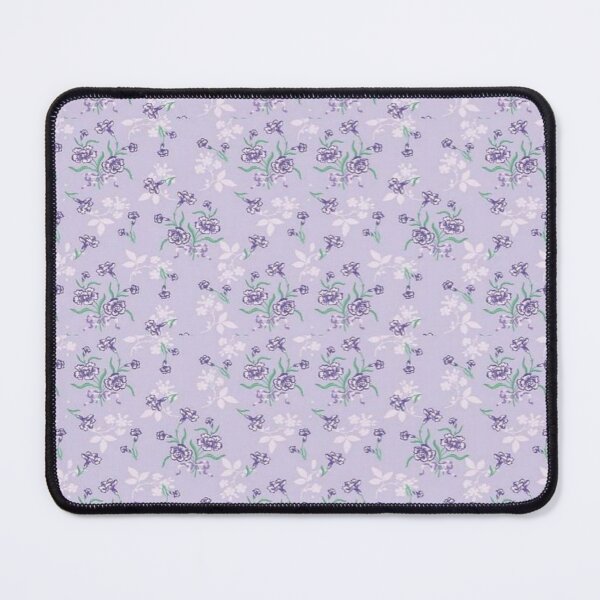 Item preview, Coquette purple lavender floral pattern  designed and sold by Pixiedrop.