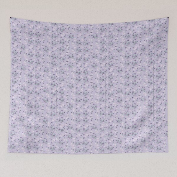 Item preview, Coquette purple lavender floral pattern  designed and sold by Pixiedrop.