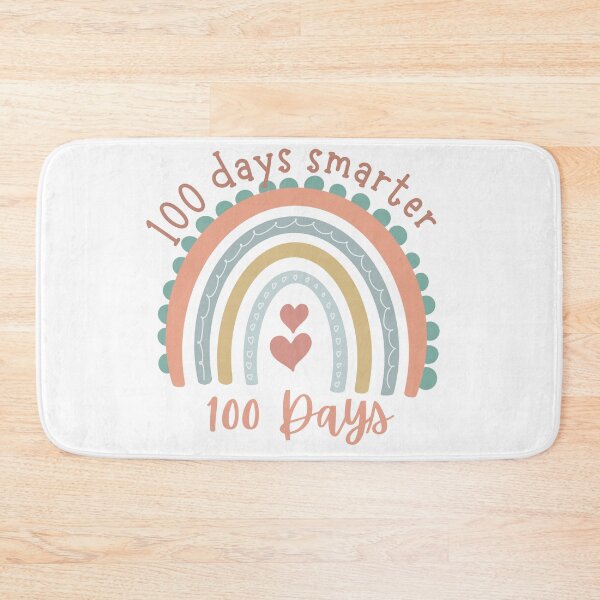 Item preview, Funny 100 Days Smarter 100th Day Of School Boho Rainbow designed and sold by Imma4art ⭐⭐⭐⭐⭐.