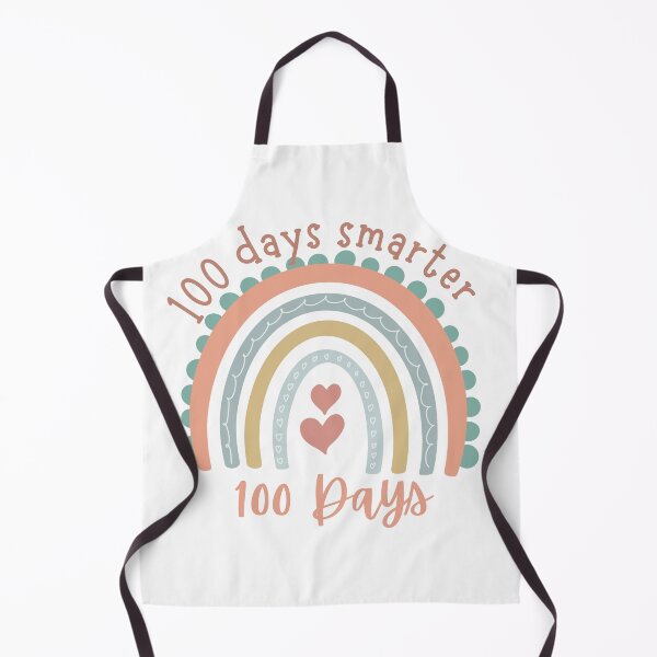Item preview, Funny 100 Days Smarter 100th Day Of School Boho Rainbow designed and sold by Imma4art ⭐⭐⭐⭐⭐.