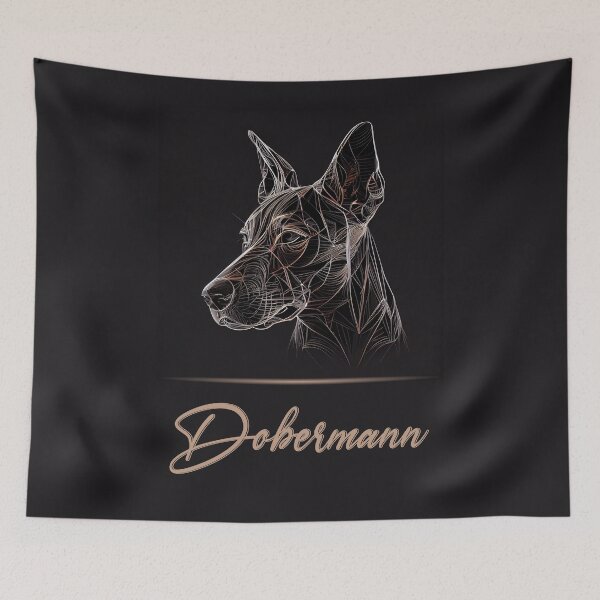 Item preview, Dobermann Portrait designed and sold by Best-Breeds.