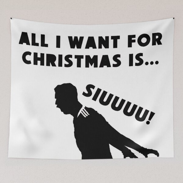 Item preview, cristiano rondaldo siuuu funny christmas designed and sold by Alshoalla.