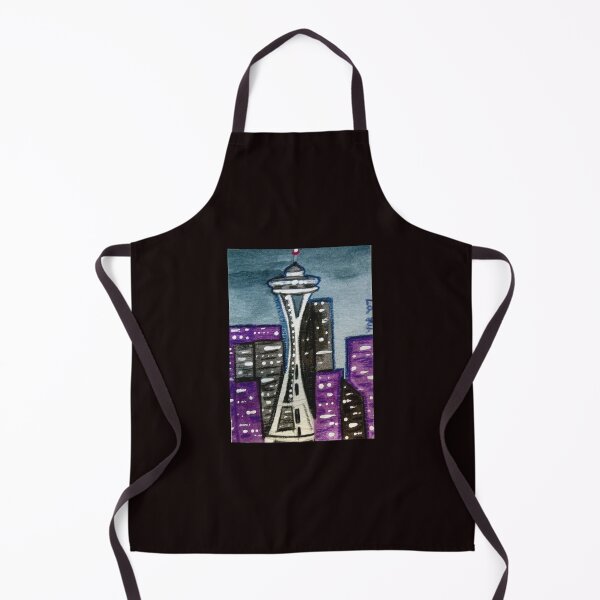 Item preview, Seattle Space Needle Cityscape designed and sold by oceanlady65.