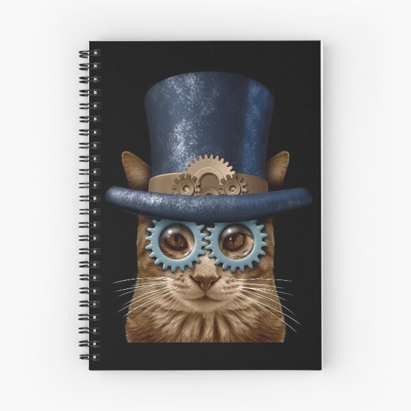 Item preview, Steampunk Cat designed and sold by lightidea.