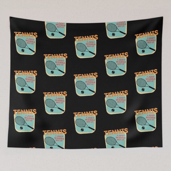 Item preview, Funny Retro Tennis  designed and sold by LaughingHorseCo.