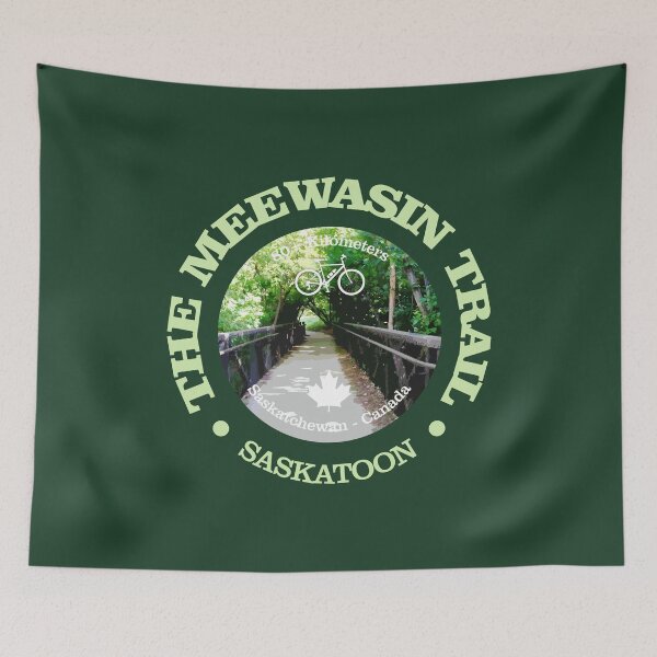 Item preview, Meewasin Trail (cycling c) designed and sold by curranmorgan.