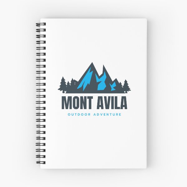 Item preview, Mont Avila in Quebec, the Laurentides Mountains, Canada, North America - Mountain Outdoor Adventure Snowboard Ski Hiking Vintage Logo designed and sold by Vintage-TM.