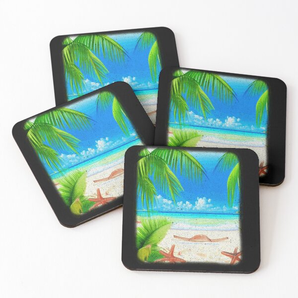 Item preview, Tropical Beach Art - Beach Of The Day designed and sold by Sun Sand & Sea Art.