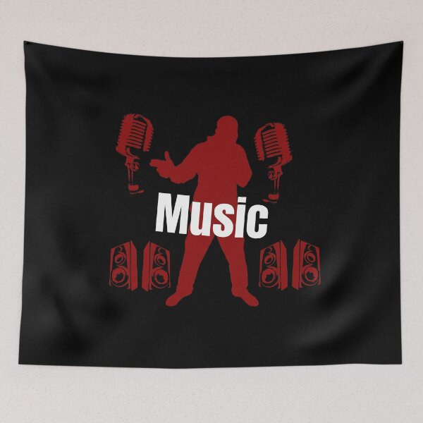 Item preview, Music | red & black  designed and sold by Spicy Tomato.