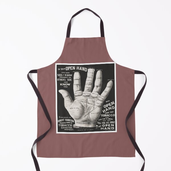 Item preview, Vintage Open Hand Palmistry Print Advertisement 1887 designed and sold by xposedbydesign.