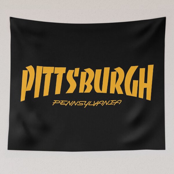 Item preview, PITTSBURGH (gold) designed and sold by oldskooldesign.