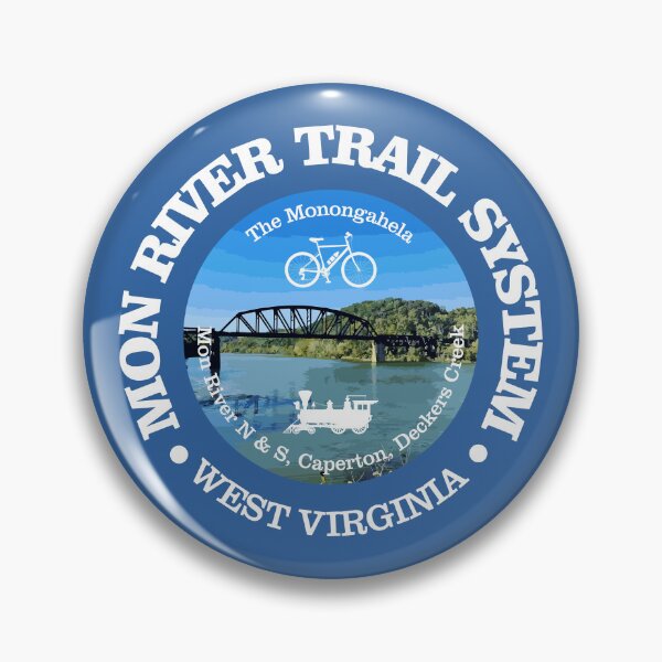 Item preview, Mon River Trail System (cycling c) designed and sold by curranmorgan.
