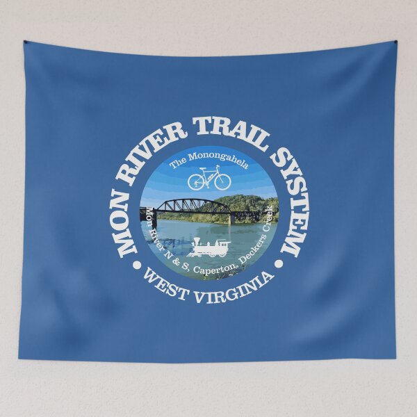 Item preview, Mon River Trail System (cycling c) designed and sold by curranmorgan.