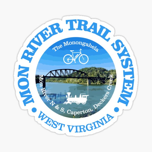 Item preview, Mon River Trail System (cycling c) designed and sold by curranmorgan.
