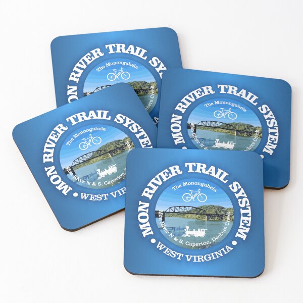 Item preview, Mon River Trail System (cycling c) designed and sold by curranmorgan.