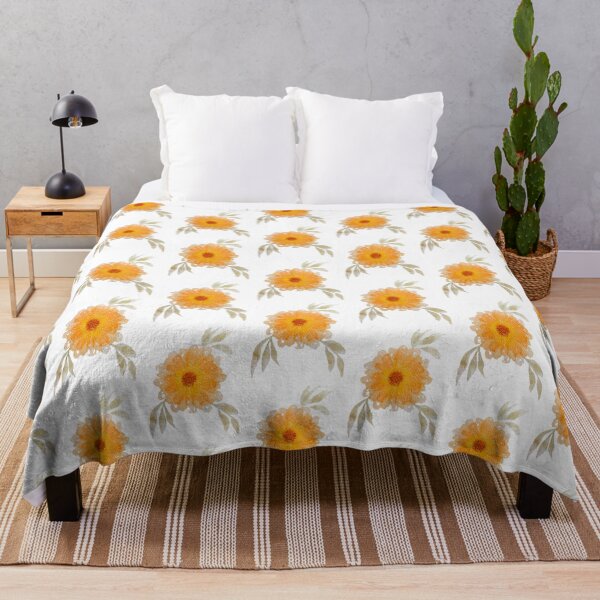 Item preview, Watercolor Calendula designed and sold by Mafemt.