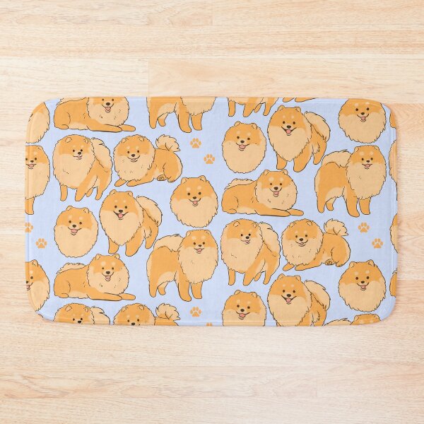 Item preview, Cute Pomeranian Pattern - a cute pomeranian dog illustration  designed and sold by Yarafantasyart.