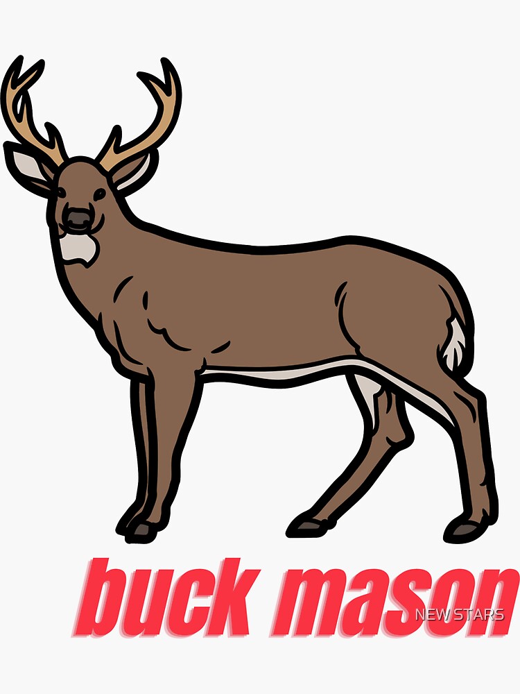 buck-mason-sticker-for-sale-by-aminestars-redbubble