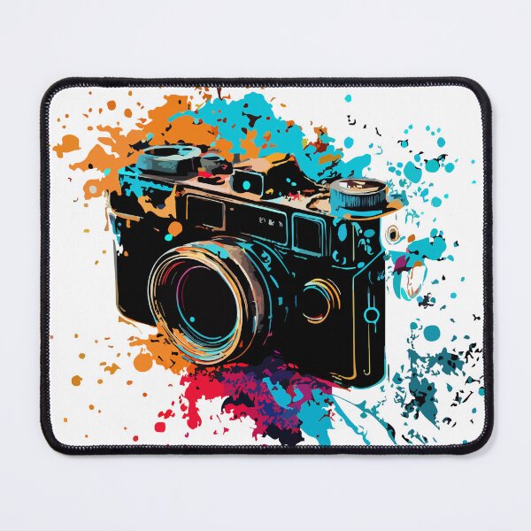 Item preview, Camera with paint streak effect designed and sold by NadiiaSemyroz.