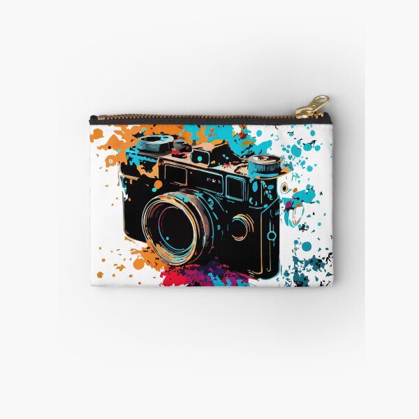 Item preview, Camera with paint streak effect designed and sold by NadiiaSemyroz.