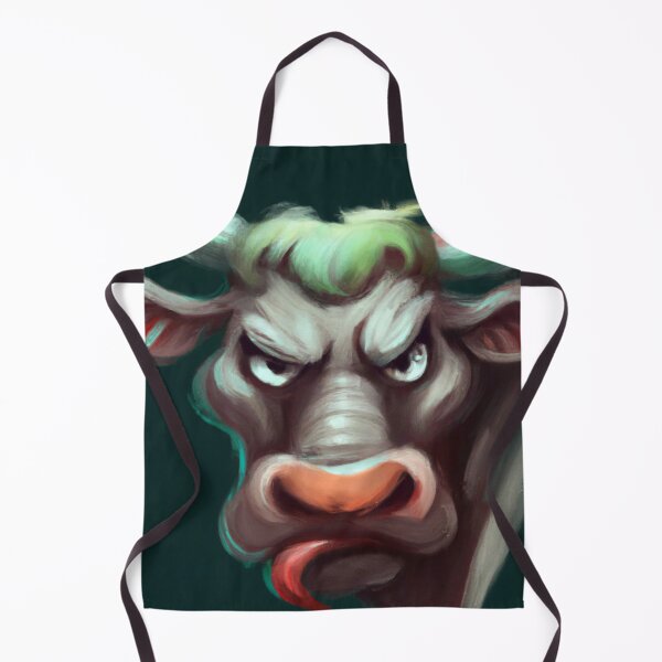 Item preview, Angry cow designed and sold by sikmnxj.