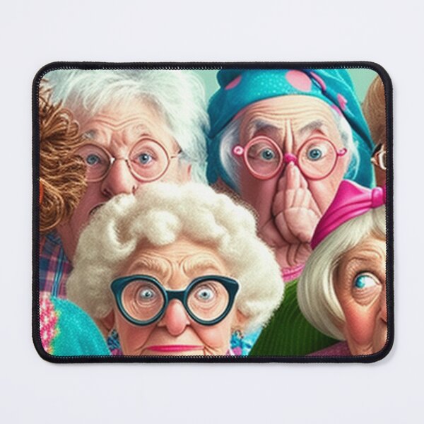 Item preview, Old Ladies designed and sold by Naomi Gutierrez Parrish.