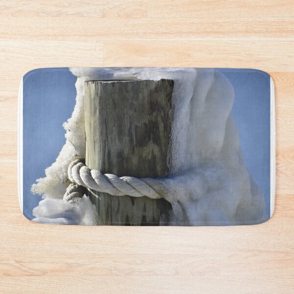 Item preview, Snow covered rope and pole designed and sold by Tonia Delozier's Photography .