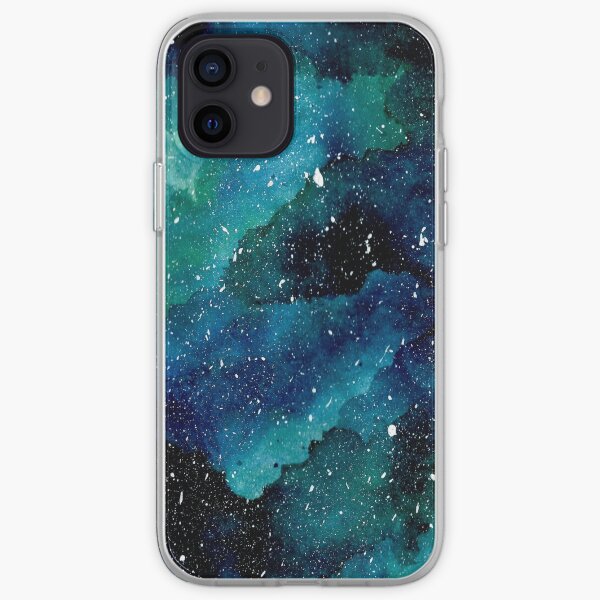Emerald Galaxy iPhone Soft Case