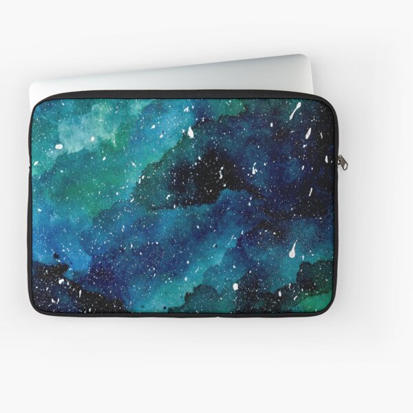 Emerald Galaxy Laptop Sleeve