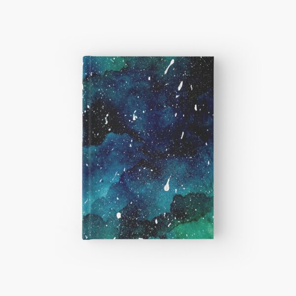 Galaxia esmeralda Cuaderno de tapa dura