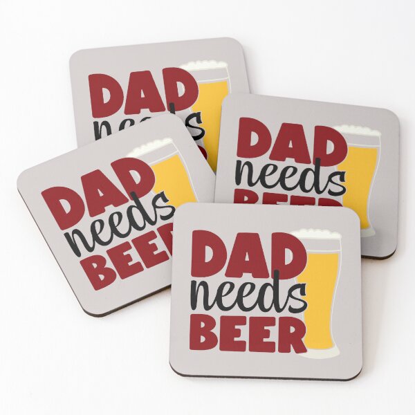 Item preview, Dad Needs Beer designed and sold by Fun-T-Shirts.