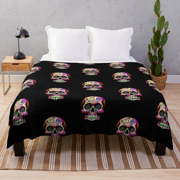 Item preview, CINCO DE MAYO STYLE FESTIVE COLORFUL SKULL designed and sold by DanaMire.