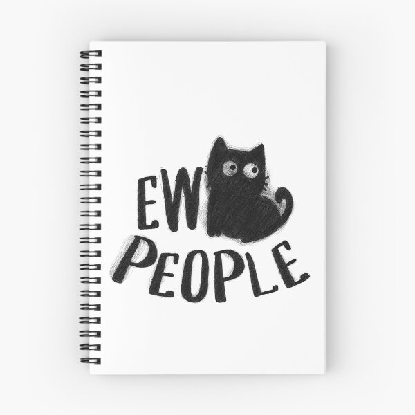 Item preview, black cat shirt ew people funny womens meowy cat lovers, ew people, ew people cat, hair cat graphic style, ew people cat lover, ew people introvert designed and sold by RedArtsDesign.