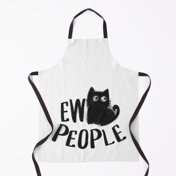 Item preview, black cat shirt ew people funny womens meowy cat lovers, ew people, ew people cat, hair cat graphic style, ew people cat lover, ew people introvert designed and sold by RedArtsDesign.