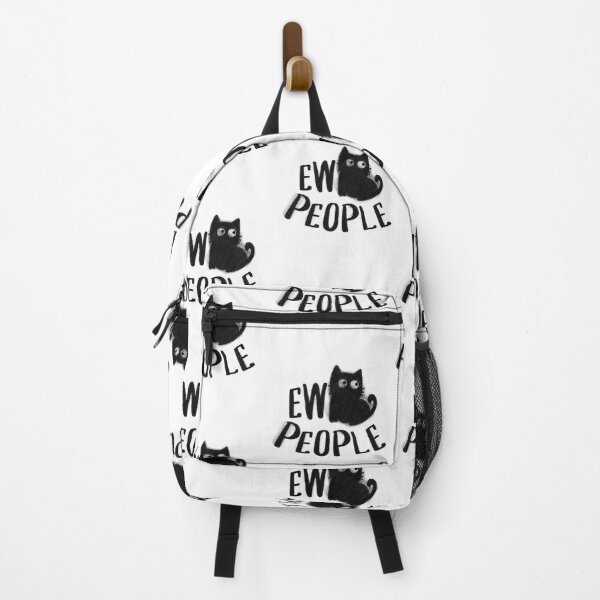 Item preview, black cat shirt ew people funny womens meowy cat lovers, ew people, ew people cat, hair cat graphic style, ew people cat lover, ew people introvert designed and sold by RedArtsDesign.