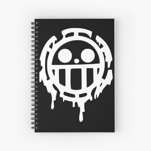 Law Symbol One Piece Anime Spiral Notebook