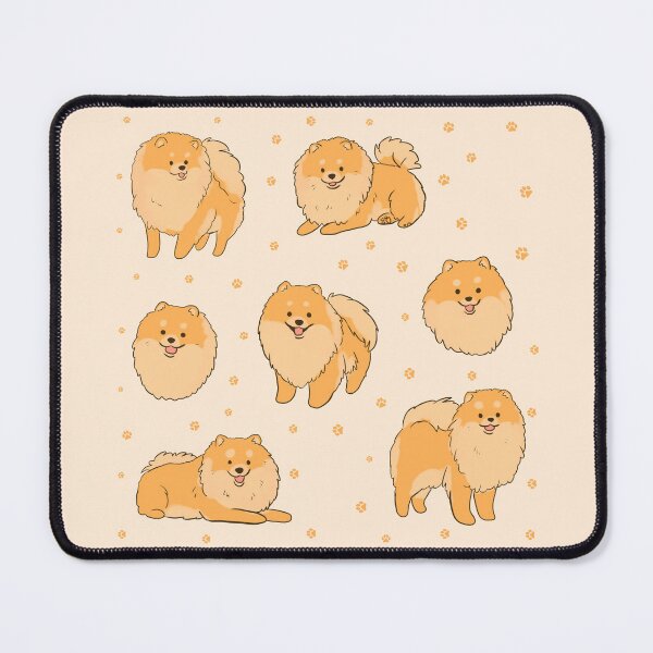 Item preview, Cute Pomeranian pack - a cute pomeranian dog illustration  designed and sold by Yarafantasyart.