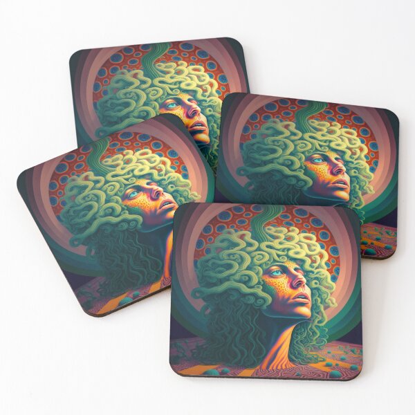 Item preview, Psychedelic Medusa designed and sold by lokirick.