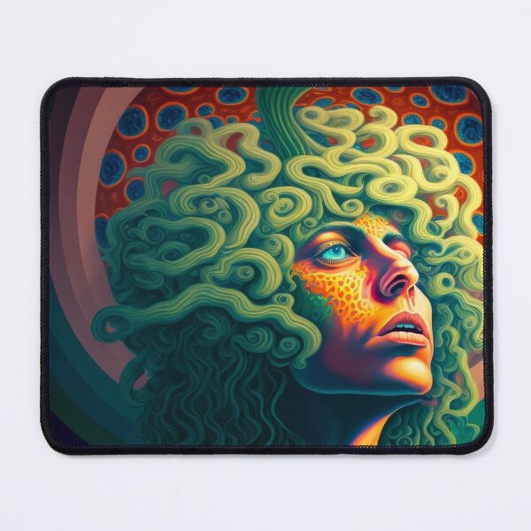 Item preview, Psychedelic Medusa designed and sold by lokirick.