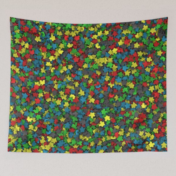 Item preview, Varicoloured meeples designed and sold by dima-v.