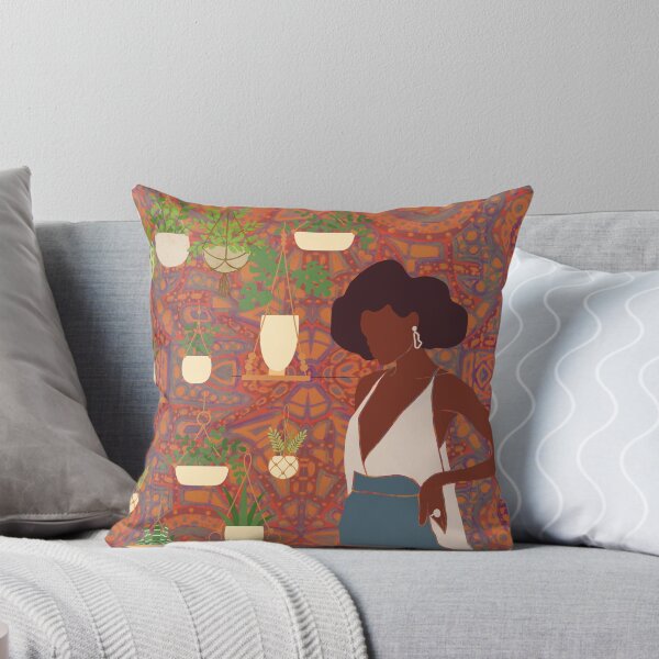Planted Throw Pillow
