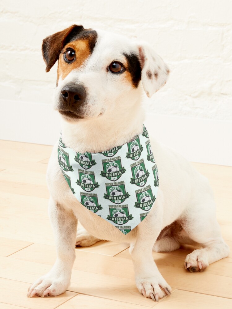 Nigeria Women's Soccer Crest (Super Falcons)' Pet Bandana for Sale