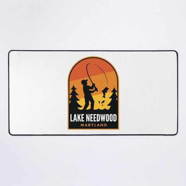 Artikelvorschau, Lake Needwood Maryland Fishing entworfen und verkauft von HalpinDesign.
