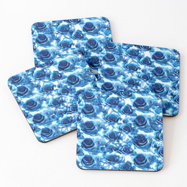 Item preview, Blue rose wallpaper designed and sold by gramizzia.