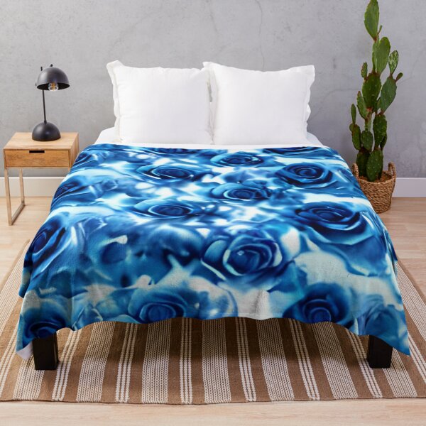 Item preview, Blue rose wallpaper designed and sold by gramizzia.