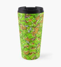 Carcassonne tiles Travel Mug