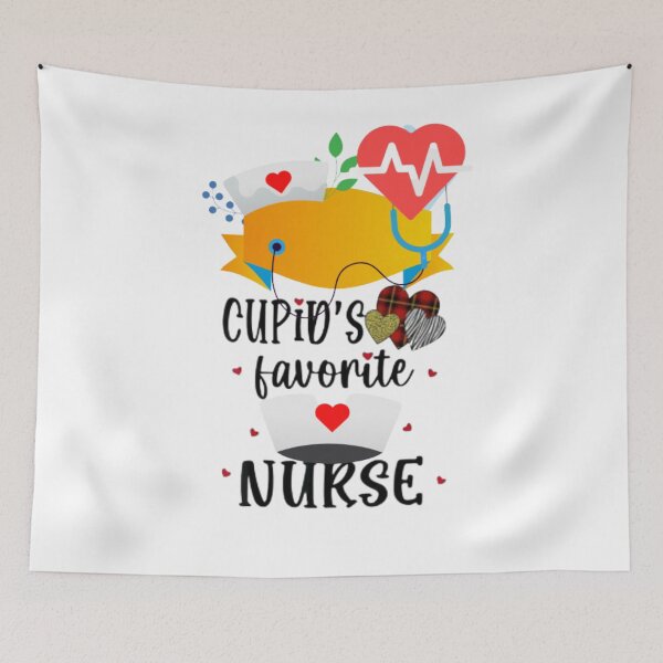 Item preview, Great Cupid's Favorite Nurse  designed and sold by vini20shop ☑️ ⭐⭐⭐⭐⭐.