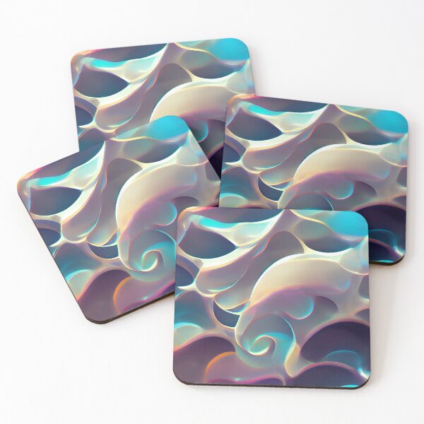 Item preview, Iridescent Hologram Waves designed and sold by newdreamsss.