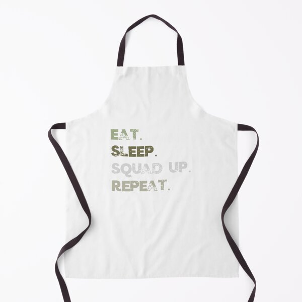 Item preview, Funny Eat Sleep Squad Up Repeat Gamer Live Streamer designed and sold by gillys.