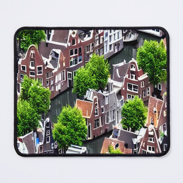 Item preview, Pretty houses and Canals of Amsterdam - Seamless Pattern designed and sold by Chubuter.